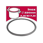 Joint à 220 Inox 4,5/6L Optima/Sensor 1 - SEB - Gris