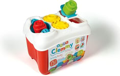 Clementoni 17171 Soft Clemmy Activity Bucket for Babies and Toddlers, Ages 10