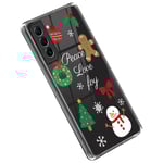 Samsung Galaxy S23 Flexibel Plast Jul Skal - Julpynt