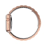 Apple Watch 41mm Series 7 Stilrent länkarmband i metall, roséguld