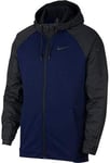 Nike M NK Dry HD LS FZ Utility Core Sweat-Shirt Homme, Blue Void/Black, FR : XL (Taille Fabricant : XL)