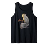 Harry Potter Hedwig Books Painted Tank Top