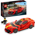 LEGO 76914 Speed Champions Ferrari 812 Competizione, Sports Car Toy Model Kit,