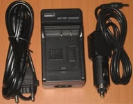 Canon CBC-NB1 - Chargeur de batterie voiture - noir - pour Digital IXUS 700; PowerShot ELPH S100, S110, S200, S230, S300, S330, S400, S410, S500