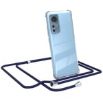 For Xiaomi 12/12X Phone Case To Sling On Cord Case Chain Case TPU Blue UK