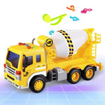 Markc Remote Control Construction Truck, Excavator, Excavator, Cement Mixing Truck, Dump Truck, Charging Children's Toy Car (Color : Transporter)