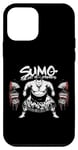 Coque pour iPhone 12 mini Sumo : L'art de la force – Design de lutteur japonais