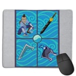 Avatar The Last Airbender Sokka Gear Customized Designs Non-Slip Rubber Base Gaming Mouse Pads for Mac,22cm×18cm， Pc, Computers. Ideal for Working Or Game