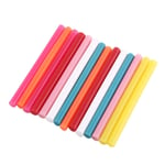 Hot Melt Glue Sticks, 14pcs Mix Color Temperature Glue Stick Adhesive Sticks Kit Craft Attaching DIY Tools for Fixing Some Objects Such As Glass, Wood, Plastics, Ceramics And Many Related Things