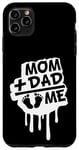 iPhone 11 Pro Max Pregnant Mom Plus Dad Me Belly Pregnancy Baby Math Saying Case