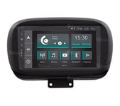 Radio de Voiture sur Mesure pour Fiat 500X Android GPS Bluetooth WiFi USB Dab+ Touchscreen 9" 4core Carplay AndroidAuto