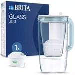 BRITA - Glass Water Filter Jug - Blue 2.5L + 1 MAXTRA PRO ALL-IN-1 Cartridge