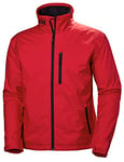 Helly Hansen Men's Standard Crew Waterproof Windproof Breathable Rain Coat Jacket, 162 Red, 3X-Large