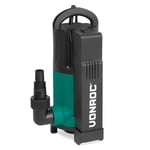 Dränkbar pump 750W – 14000 l/h – integrerad flottör | Smutsigt och rent vatten