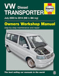 Haynes Workshop manual VW T5 Transporter juli 20032015