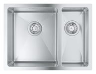 GROHE K700U | 1.5 bowl | Kitchen Sink - undermount, top mount or flush mount | included: waste kit, basket strainer waste, mounting set | stainless steel | 31577SD1