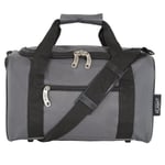 Lightweight hand luggage cabin size duffle bag 2nd bag underseat easyjet ryanair Grey