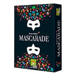 Repos Production- Mascarade Masque Nouvelle édition, Jeu de Cartes en Espagnol, REMAS01