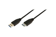 LogiLink - USB förlängningskabel - USB Typ A till USB Typ A - 2 m