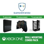 GameShieldz Xbox One Wall Mounting Combo Deal Gaming Microsoft Console Stand