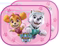 Paw Patrol solskydd för bilen rosa, 2-pack