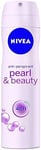 Nivea Pearl and Beauty 48 Hour Anti-Perspirant Deodorant, 150 Ml, Pack of 6