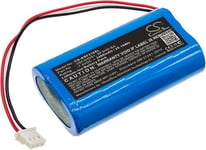 Kompatibelt med Alpsat Satfinder Spare Part 3HD, 7.4V, 3400 mAh