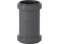 Ht Safe Dobbelt Muffe 50Mm. Hurtigere Og Nemmere Montering Med De Nye Patenterede Tætningsringe Bestående Af 3 Læber.
