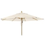 Brafab Parma parasoll tyg natur Ø350 cm