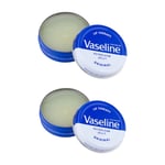 2 x Vaseline Lip Therapy 20g Original (2 packs of 20g Original)