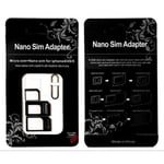 Adaptateur de carte SIM 3 en 1 pour CROSSCALL CORE-X3 Smartphone Micro-SIM Nano-SIM Universel