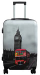 Resväska - Hardcase resväska - Storlek Medium resväska med motiv - Big Ben - Exklusiv lättviktsresväska