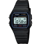 Casio Men's Classic Digital Watch with Resin Strap in Black - Water Resist F91