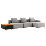 Cobana Lounge Sofa - 4 seater w/ Patio Storage Table