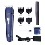 Rasoirs électriques pour hommes Rasoirs 2 po 1 garnisseurs Mouillés et secs 4 Combes Découpe professionnel Razor Imperméable