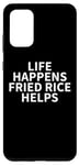 Coque pour Galaxy S20+ Vêtements de riz frit - Design amusant pour les amateurs de riz