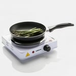 Sabichi Portable Electric Non Slip Single Hob, Hot Plate, Cooker - 1500 W