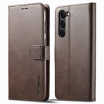 LC.IMEEKE Plånboksfodral Samsung Galaxy S24 Brun