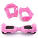 wivarra pink Silicone Case Cover 6.5 inch 2 Wheels Smart Self Balancing Scooter Shell