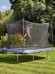 Sportspower 10X8Ft Bounce Pro Rectangular Trampoline With Safety Enclosure