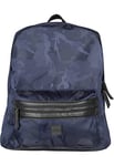 Urban Classics Camo Jacquard Backpack, Unisex Adults’ Mehrfarbig (Navy Camo), 38x16.5x34 cm (B x H T)