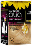 Garnier Olia Coloration pour cheveux, contient 60% d’huiles de fleurs pour des couleurs intenses - Sans Ammoniaque - 3 x 1 pièce