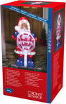 Konstsmide 6188-203 Christmas Decorations Outdoor LED Acrylic Santa with Sign /