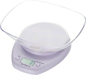 PRATESI Digital Kitchen Scale, 5 kg, White