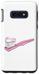 Galaxy S10e Pink Toothbrush and Toothpaste Case