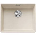 Blanco Subline 500-F UXI diskbänk, 52,7x42,7 cm, vit