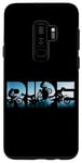 Coque pour Galaxy S9+ Dirt Bike Ride On Funny Motocross Biker MX Moto Lover