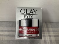 Olay Eyes Niacinamide 24 & Vitamin E Fragrance Free Eye Cream 15ml