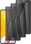 Verre Trempé Pour Xiaomi Mi 12 Lite, 3 Pièces Anti Espion Film De Protection Écran, Anti-Peeping Anti-Spy Ultra Résistant Anti Rayures Indice Dureté 9h Glass