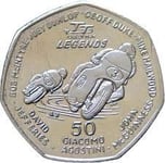 Isle of Man 2015 TT Race Legends 50p Coin